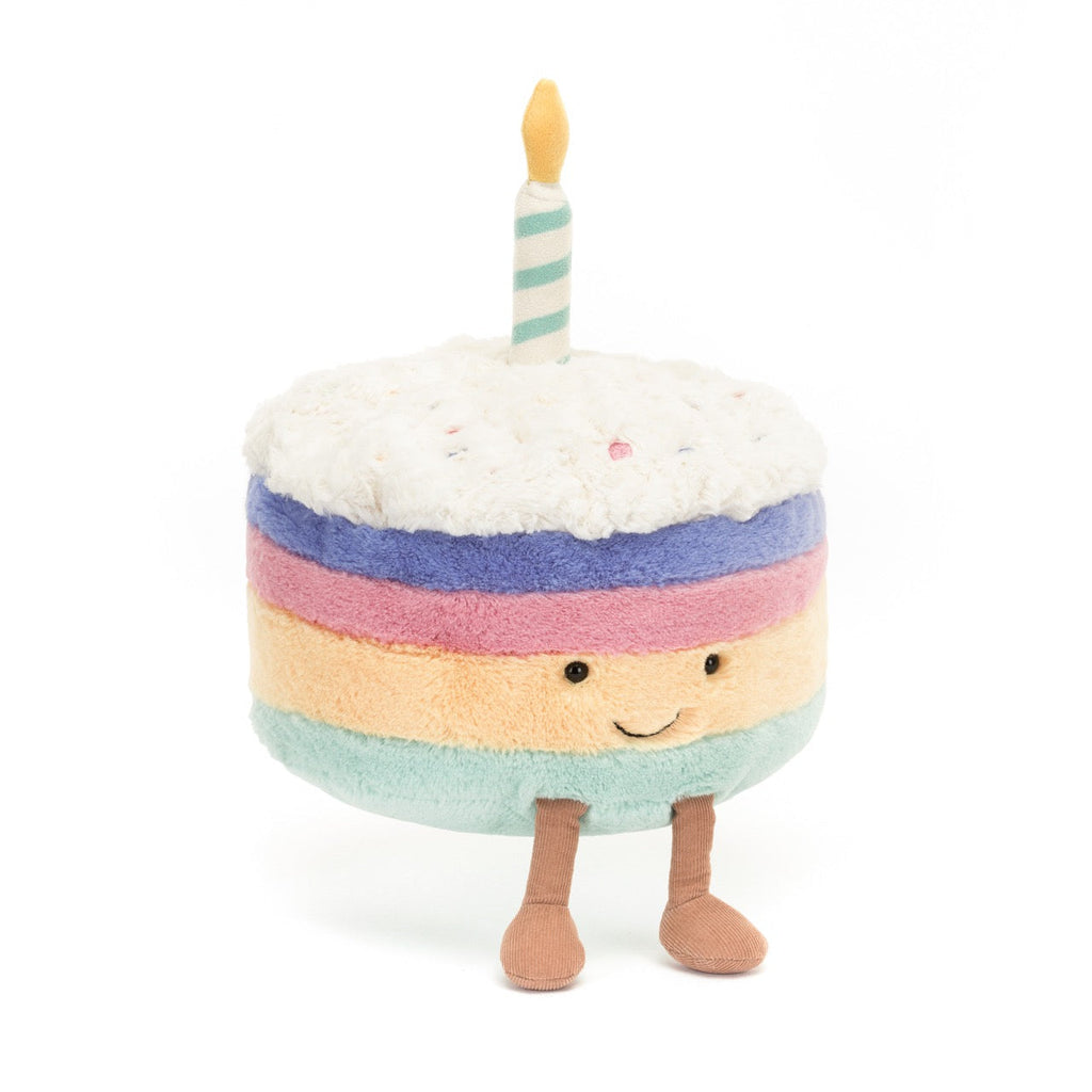 Jellycat Amuseable Rainbow Birthday Cake | Medium
