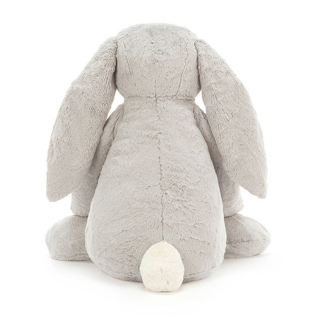Jellycat Bashful Silver (Grey) Bunny | Giant- Stock Clearance