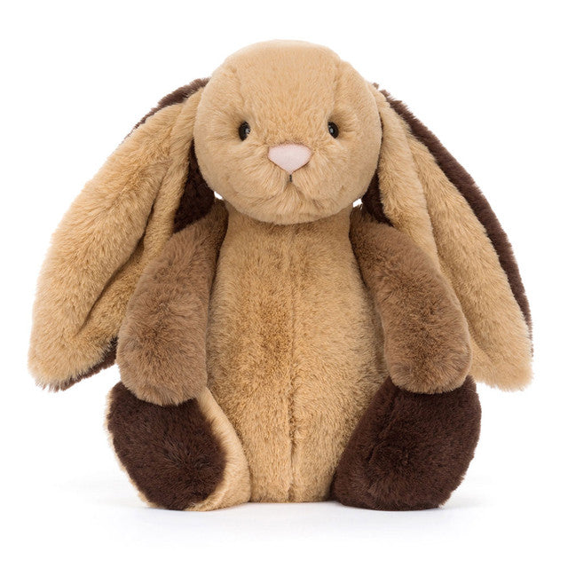 Jellycat Bashful Patchwork Brown Bunny | Medium *LIMIT 1*