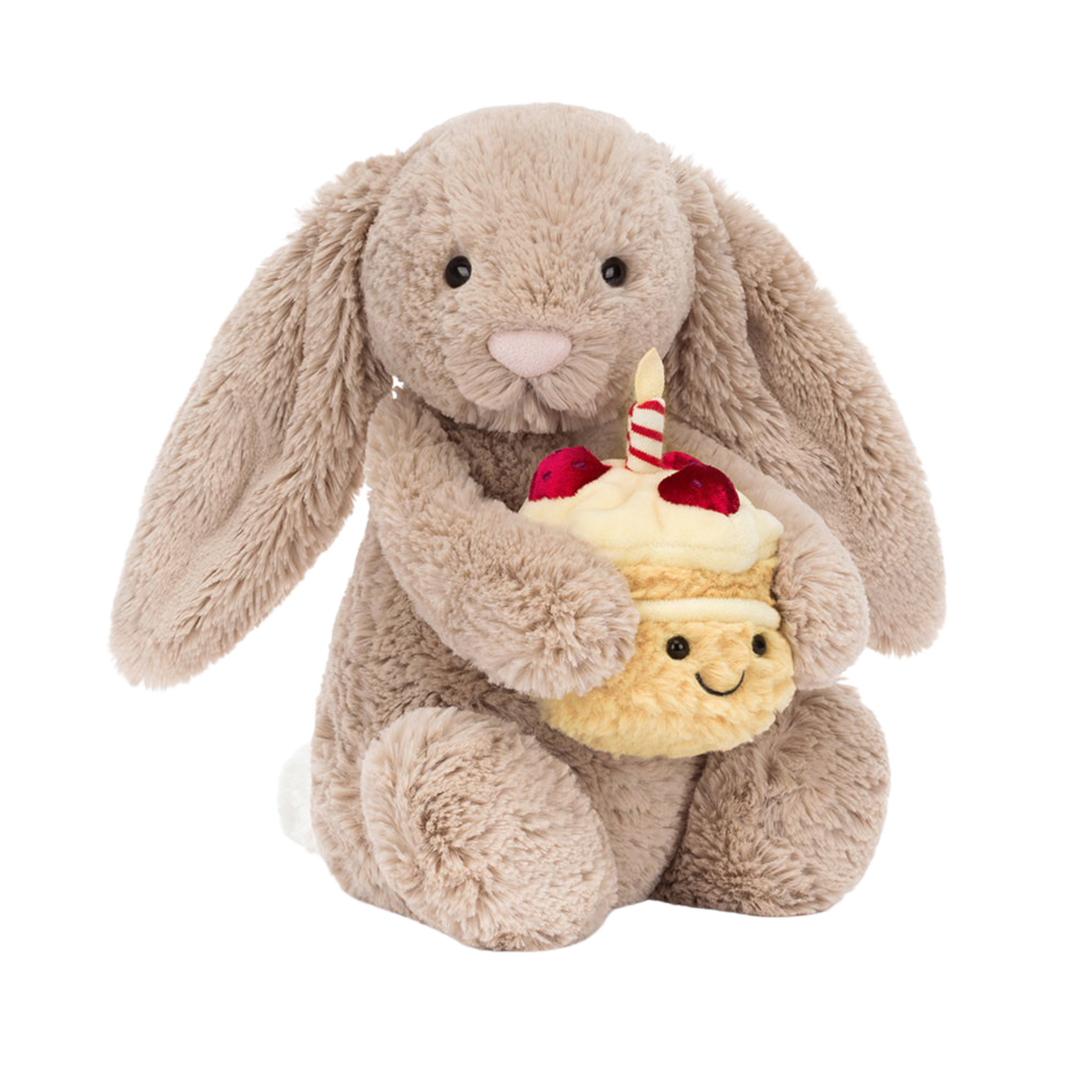 JELLYCAT Bashful Beige Bunny Birthday